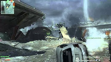 Javelin Missile destroys friendly Escort Airdrop. MW3