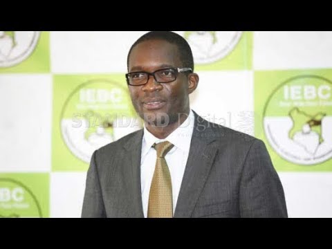 IEBC CEO Ezra Chiloba finds himself in a tight position just hours before elections