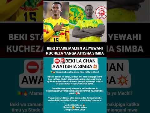 BEKI LA CHAN AWATISHIA SIMBA 