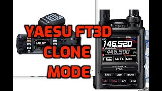 Yaesu FT3D - Clone Mode