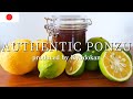 How to make a PONZU sauce, japanese traditional seasoning.
