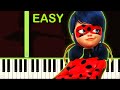 MIRACULOUS LADYBUG - EASY Piano Tutorial