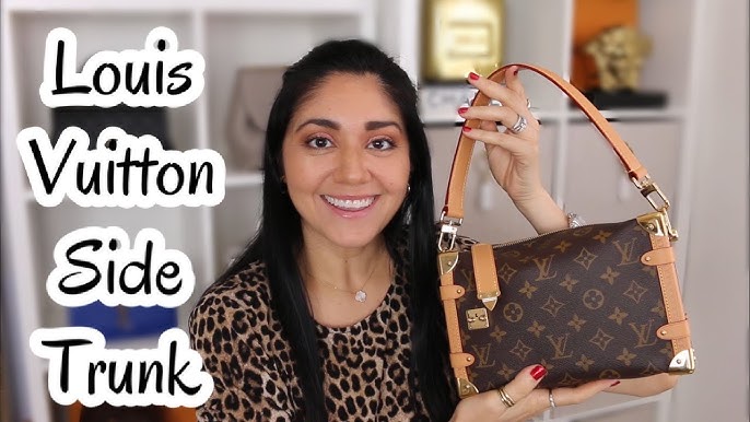 😱 WHAT FITS IN MY LOUIS VUITTON SIDE TRUNK HANDBAG #marquitalvluxury 