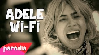 Video thumbnail of "QUAL É A SENHA DO WIFI - Paródia Adele - Hello"