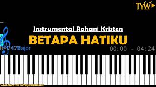 Betapa Hatiku Berterima Kasih, Yesus (Instrumental Rohani Kristen)