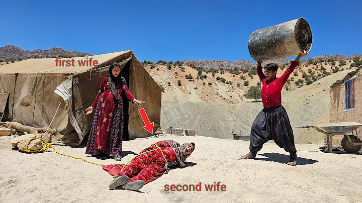 Husband returns from court with second wife: First wife is upset