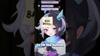 Button pressing simulator #envtuberclip #shorts #vtuber