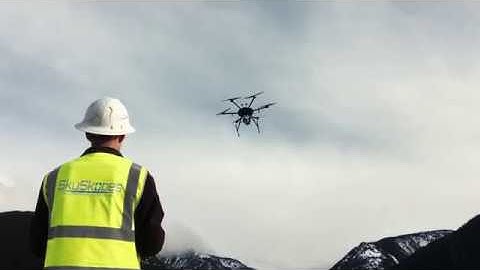 Aerial LiDAR Scan of a Mine