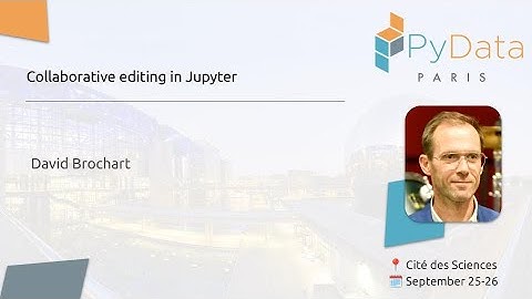 David Brochart - Collaborative editing in Jupyter | PyData Paris 2024