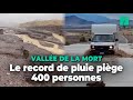 Le passage de la tempte hilary dans la valle de la mort bat des records et pige 400 personnes