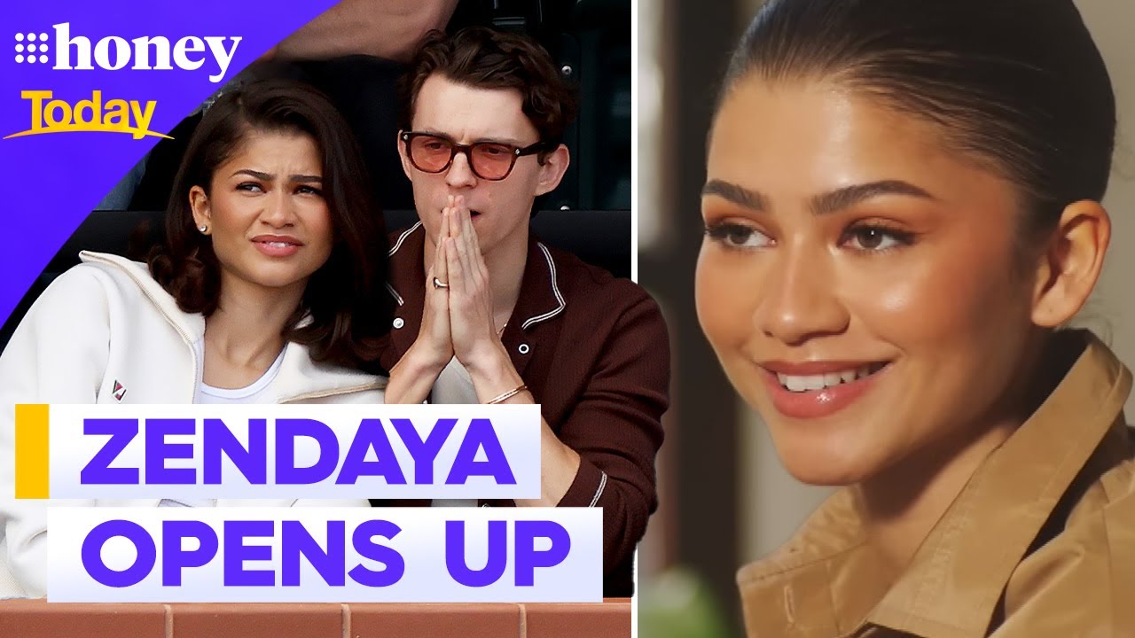 Zendaya opens up about boyfriend Tom Holland | 9Honey - YouTube