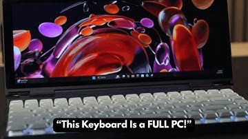 Deze ‘toetsenbord-laptop’ heeft draagbare computers VOOR ALTIJD veranderd!