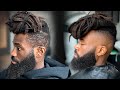 DROP FADE ON LOCS | SATISFYING ASMR | BALD FADE HAIRCUT | TRANSFORMATION