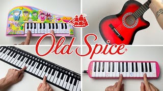 Old Spice jingle on different instruments (part 1)
