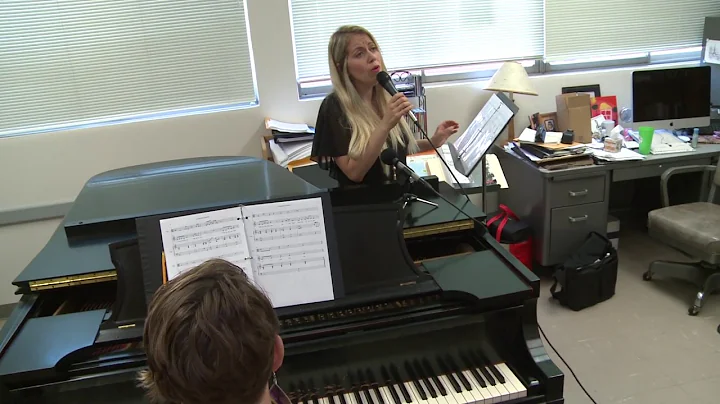 Maya Ackerman performs the song Beautiful Memory