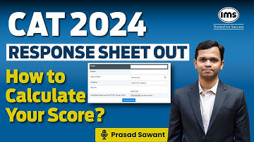 CAT 2024-antwoordblad uit | Hoe bereken je de CAT 2024-score? Prasad Sawant