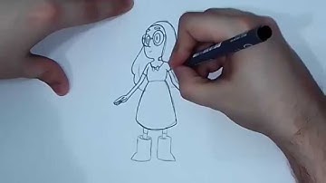 How to draw Connie (Steven Universe)