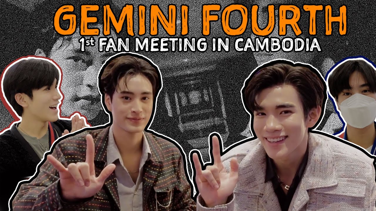 多様な in Meeting Fan 1st Fourth Gemini Sub] Eng Cambodia YouTube - アイドル
