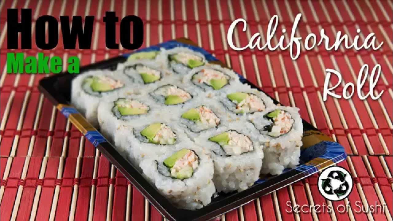 How to make perfect California roll with sushi mold