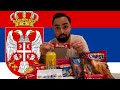 AMERICAN Tries SERBIAN (Balkan) Snacks - Belgrade, Serbia