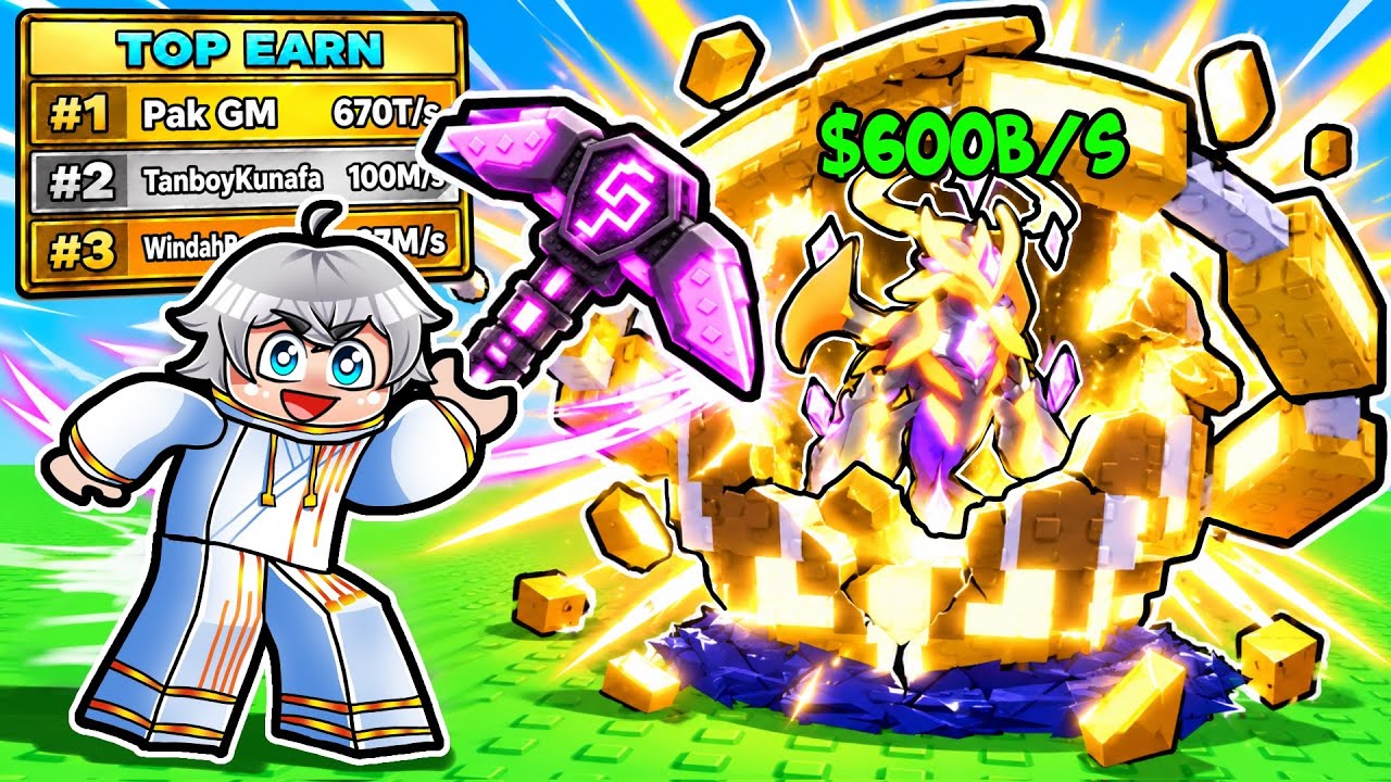 Aku Coba TRIK RAHASIA dari Bocil Buat Masuk TOP LEADERBOARD Break and Steal an Egg!