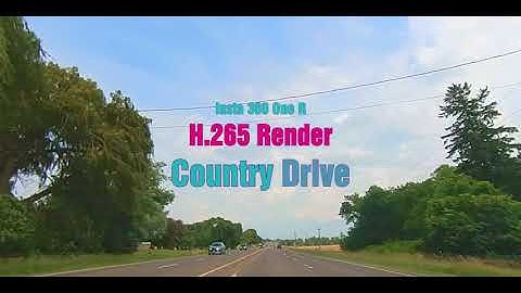 Insta 360 One R Country Drive H 265 Render