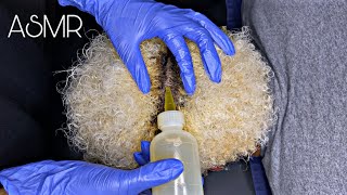 💤 ASMR | Real Person | Afro Hair | Scalp Treatment w/ Oils | Scalp Check | Scalp Massage