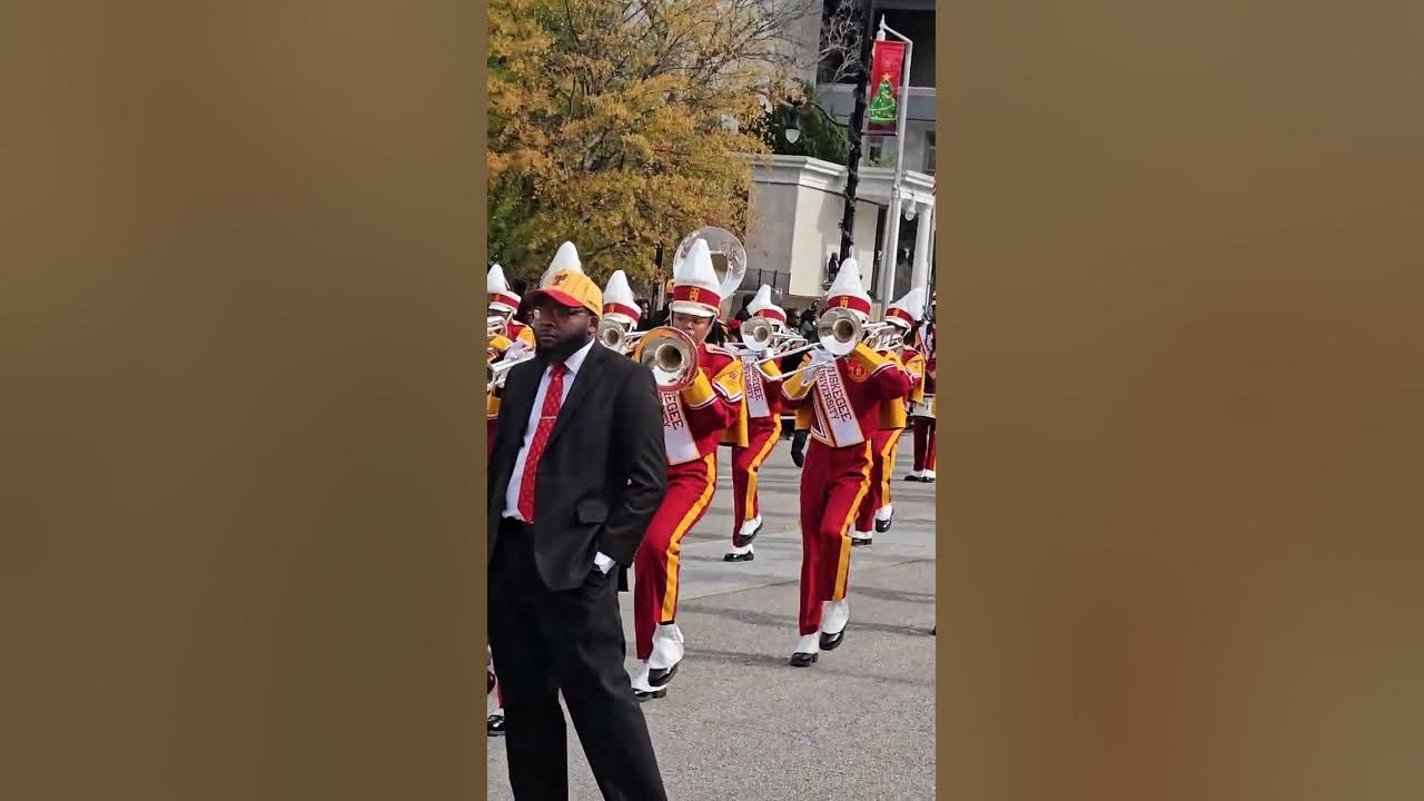 Tuskegee University Marching in the Turkey Day Classic parade YouTube