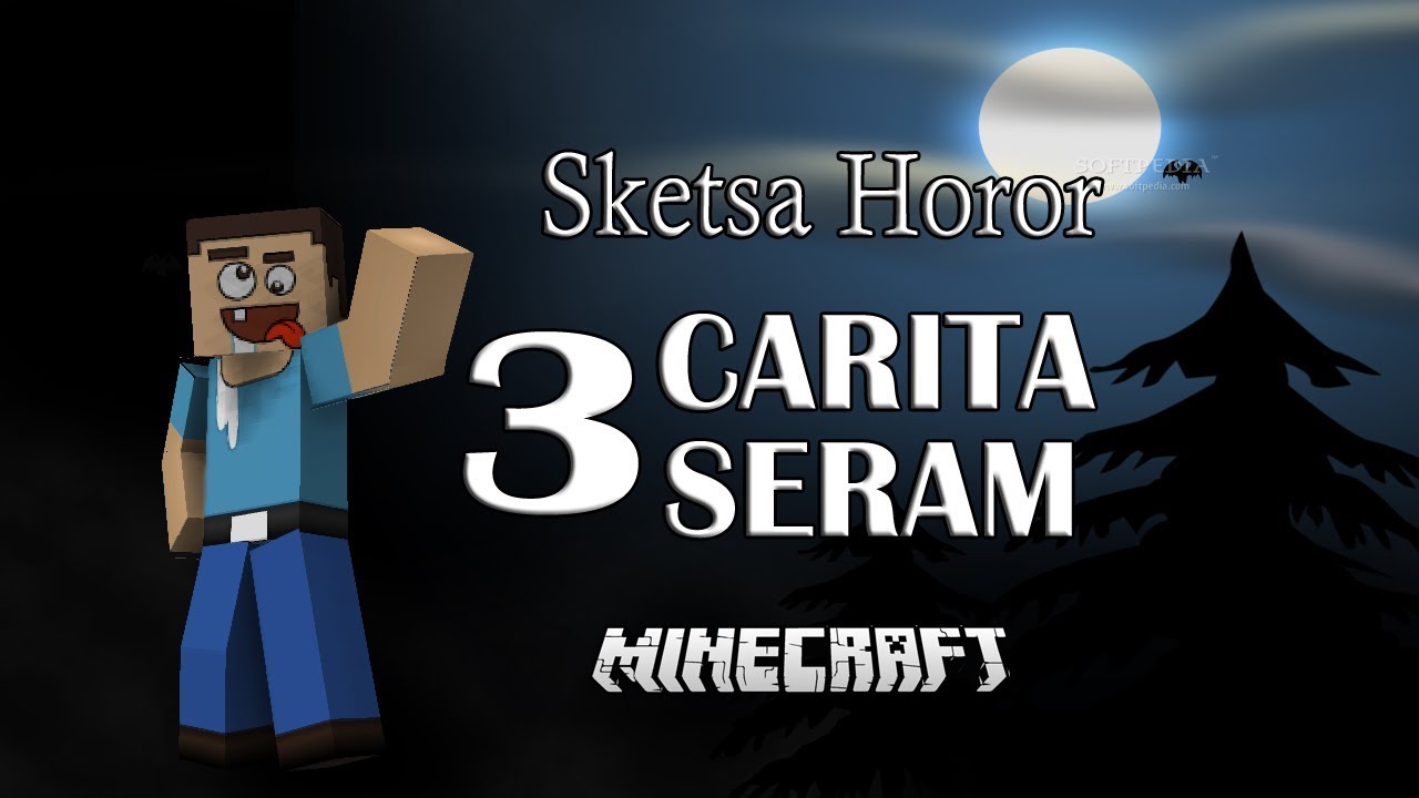 MINECRAFT SKETSA HORROR 3 CERITA SERAM - YouTube