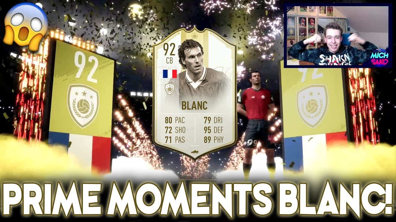 PRIME ICON MOMENTS BLANC SBC! [ WALKOUT V PACKU! ] | FIFA 19 CZ