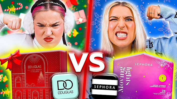 ♦ BITWA KALENDARZY ADWENTOWYCH🔥 Douglas vs. Sephora! ♦ Inchidris i Agnieszka Grzelak Beauty