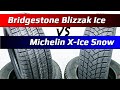 Bridgestone Blizzak Ice =или= Michelin X-ice Snow