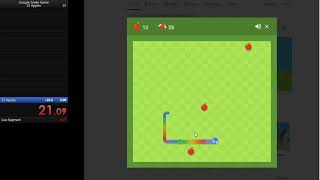 Google Snake Game - 25 Apples Multimode Standard Winged Large Map Wr