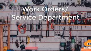 POS System for Repairs, Alterations and Work Orders - MicroBiz Cloud POS