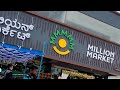 Million market grand opening  thanisandra main road  bangalore  fiza shaikh vlogs