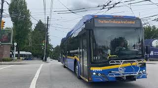 Vancouver Solaris Trolley Bus 27001#shorts