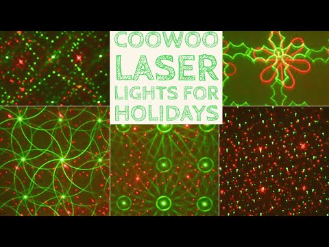 Coowoo Laser Lights For Holidays | Lights For House | Bling For You Casa
