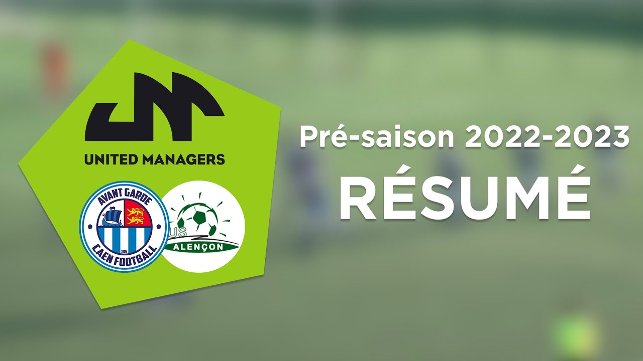 Résumé | National 3 J01 - AG Caen Football vs US Alençon