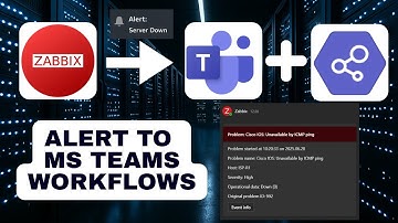 📢 Zabbix Alerts ➡️ MS Teams Workflow Webhook 2025