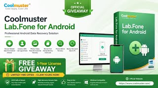 🔥 Coolmuster Lab.Fone for Android FREE 1-Year License Giveaway 2026 | Download & Activate