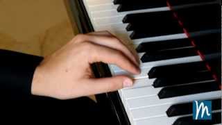 Posición de los dedos en el piano - Aprende piano con Música para Todos ® chords