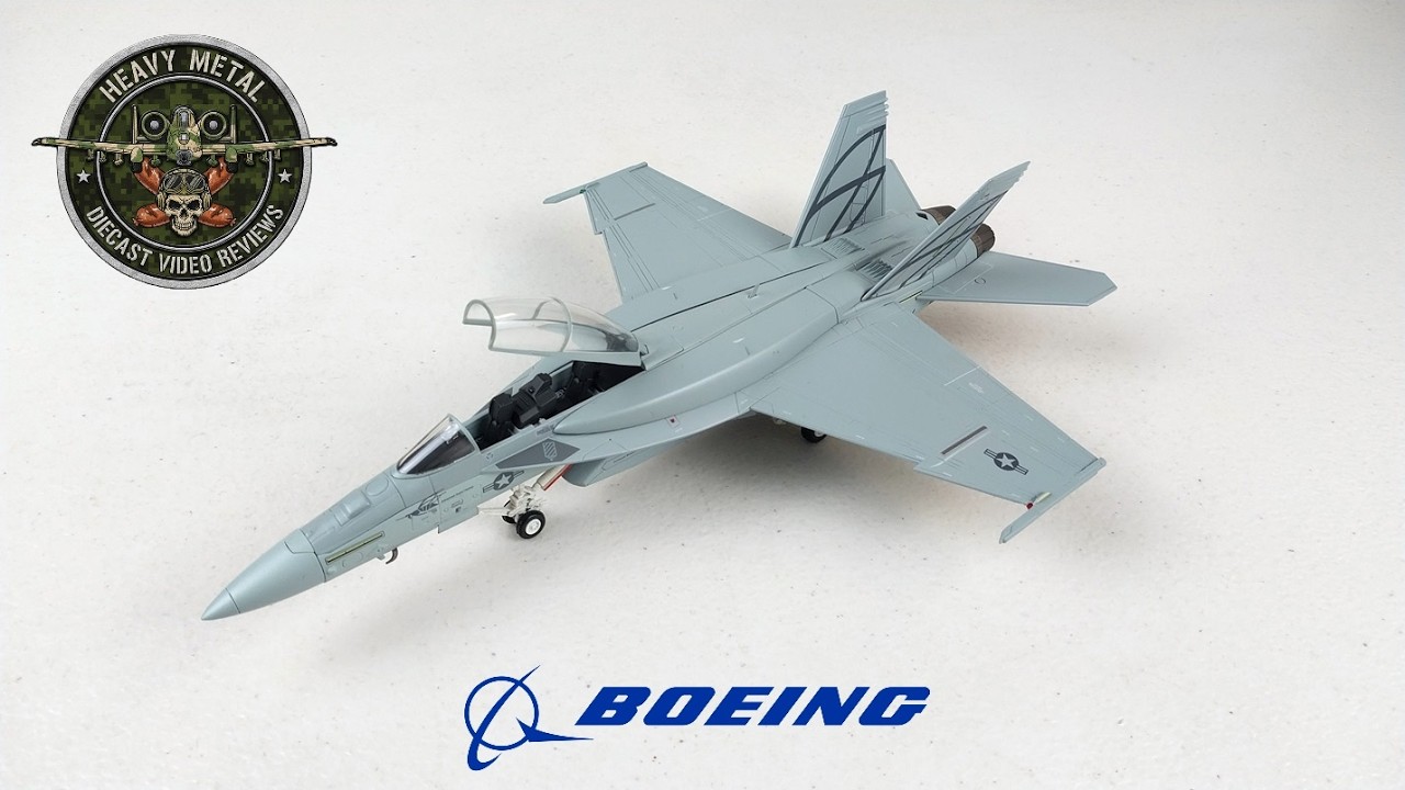 F/A-18F Advanced Super Hornet, Hobby Master 1:72 Scale Diecast