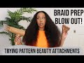 Curly BLOW OUT using the Pattern Beauty Dryer Attachments | BiancaReneeToday