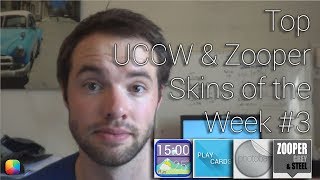 Top UCCW & Zooper Widget Skins Week #4