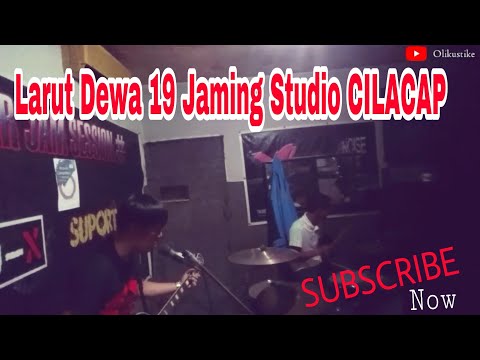 Larut dewa  cover jaming in studio