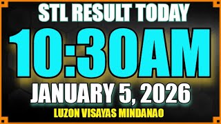Stl Result Today [10:30am JANUARY 5, 2026] | Lotto Result Today
