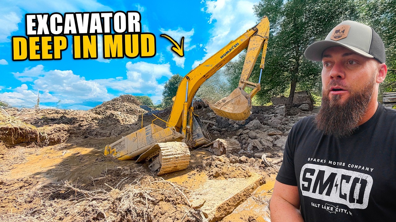 The Owner of this BURIED Excavator Was Starting to Give… — Transcript