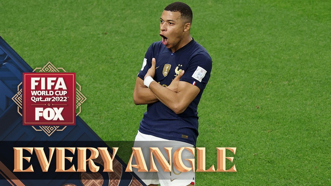 Kylian Mbappé goes SUPER-HUMAN for France and scores two goals against Poland Every Angle