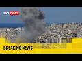 Iran War Explosions Seen In Beirut As Israeli Strikes Continue