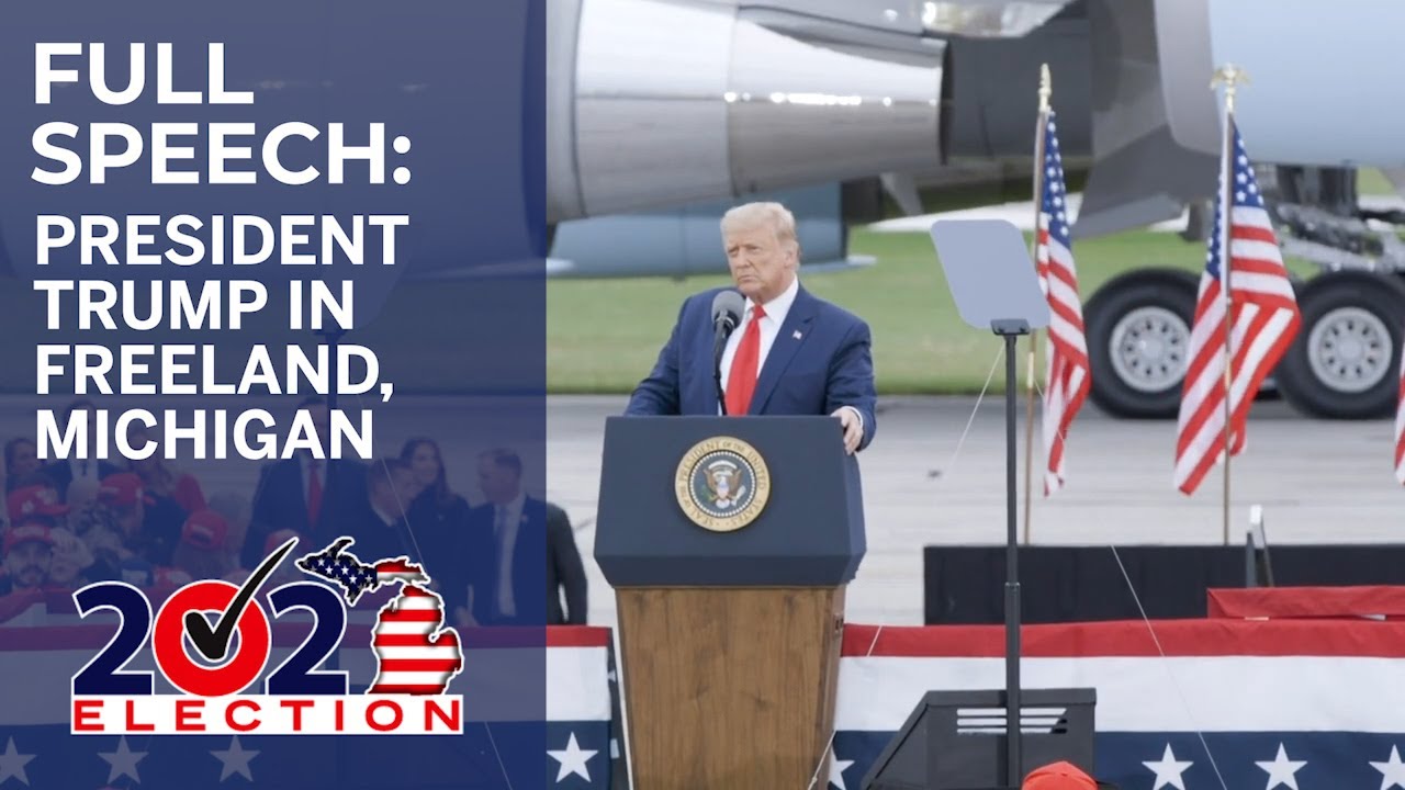 Full Speech President Donald Trump Rally In Freeland Michigan Youtube Full Speech President Donald Trump Rally In Freeland Michigan Youtube